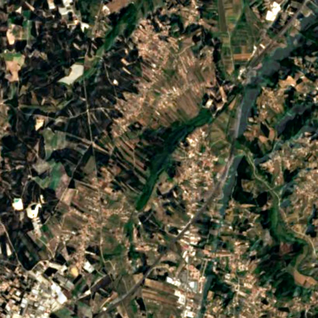 Paul de Tornada seen from above (Sentinel-2)