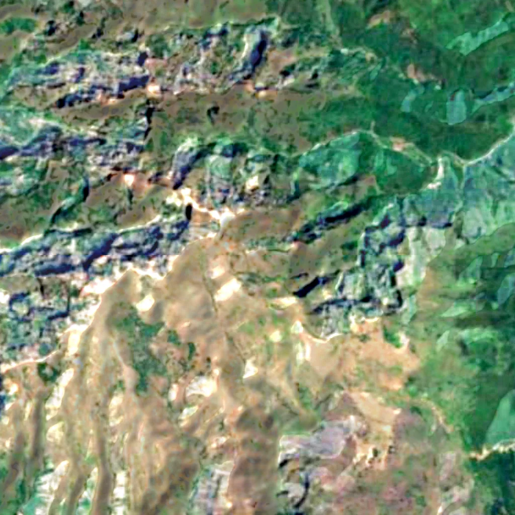 Ponta de S. Lourenço seen from above (Sentinel-2)