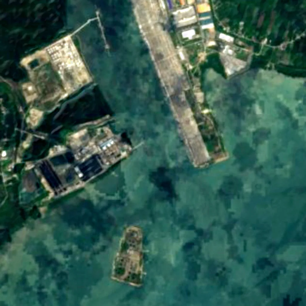 Pulai von oben gesehen (Sentinel-2)