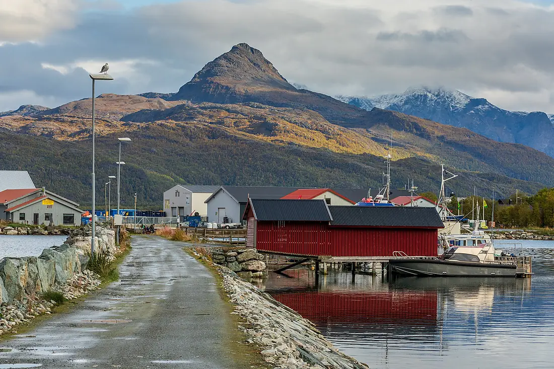 Hamna in Sørkjosen, Nordreisa, Troms og Finnmark, Norway, 2023 September