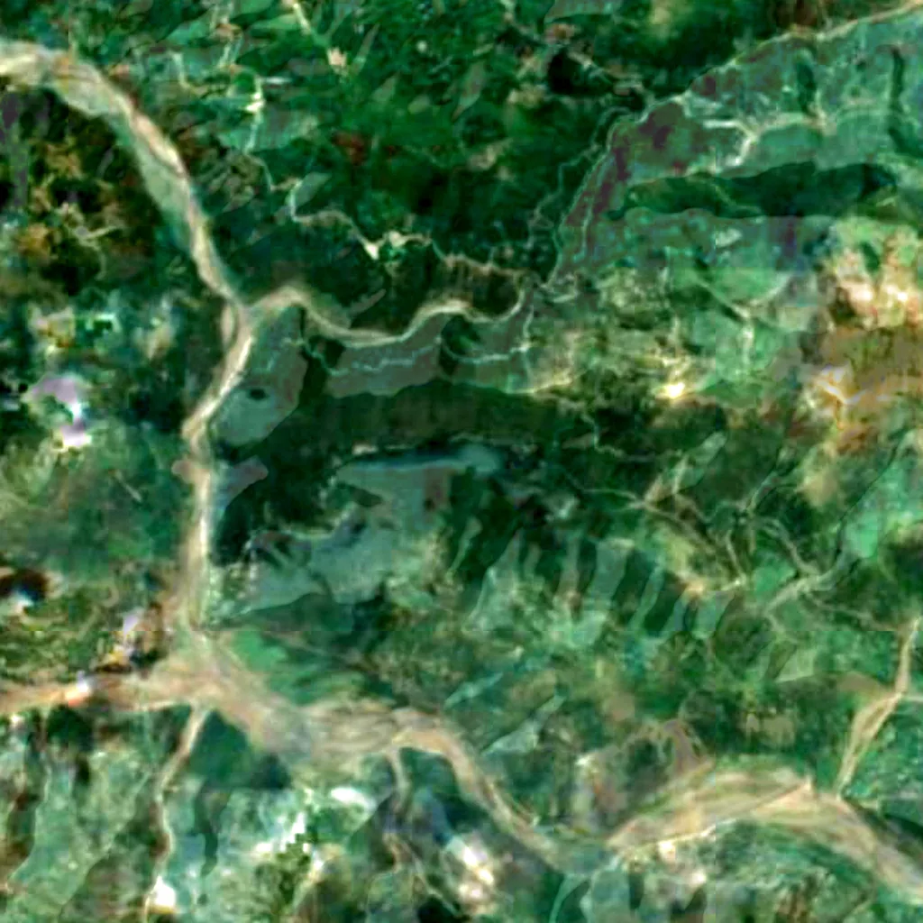 Renuka Lake seen from above (Sentinel-2)