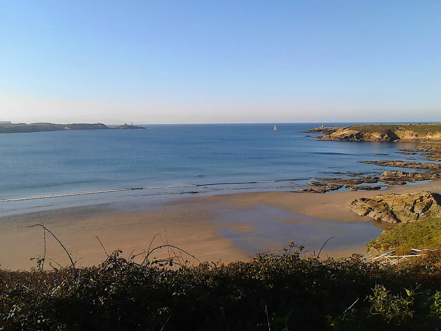 A ría de Ribadeo e o mar Cantábrico