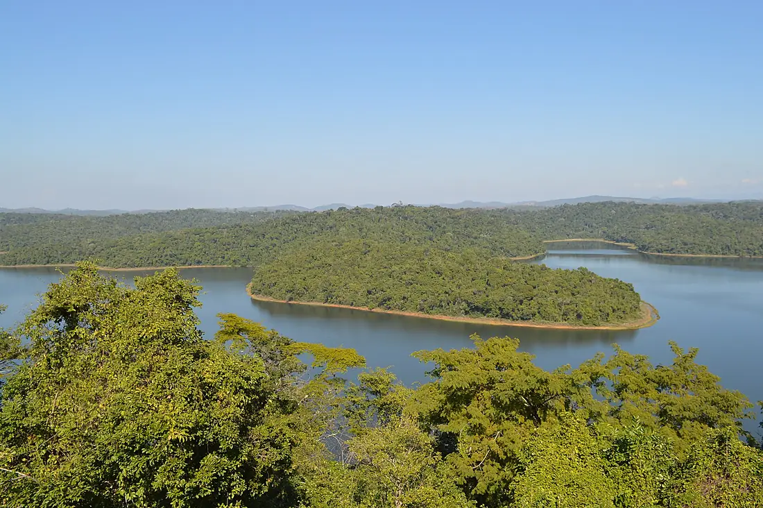 Rio Doce State Park - Vista do mirante do parque