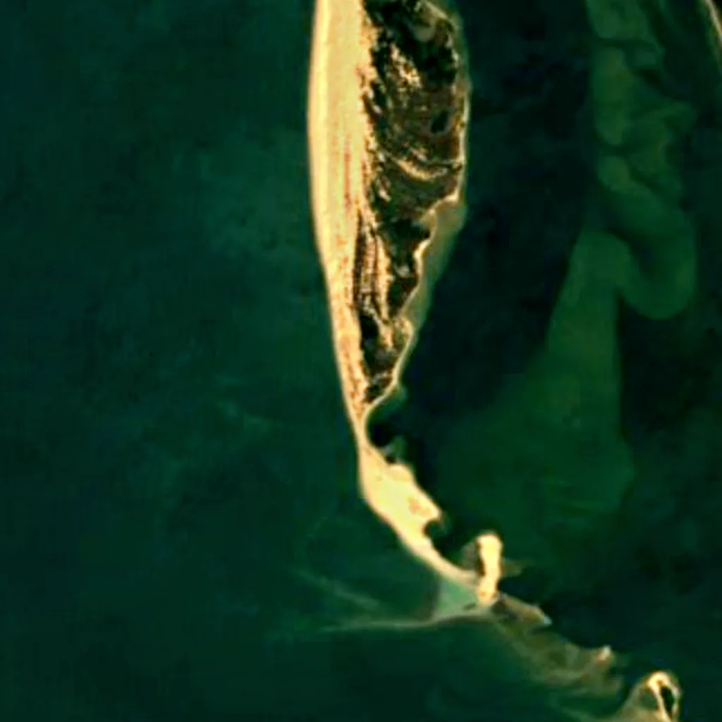 Saloum Delta National Park seen from above (Sentinel-2)