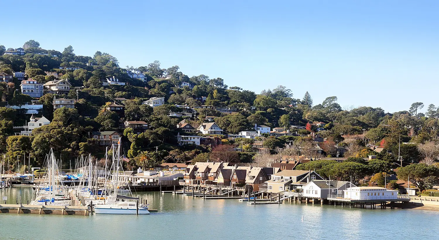 Belvedere around San Francisco Yacht Club