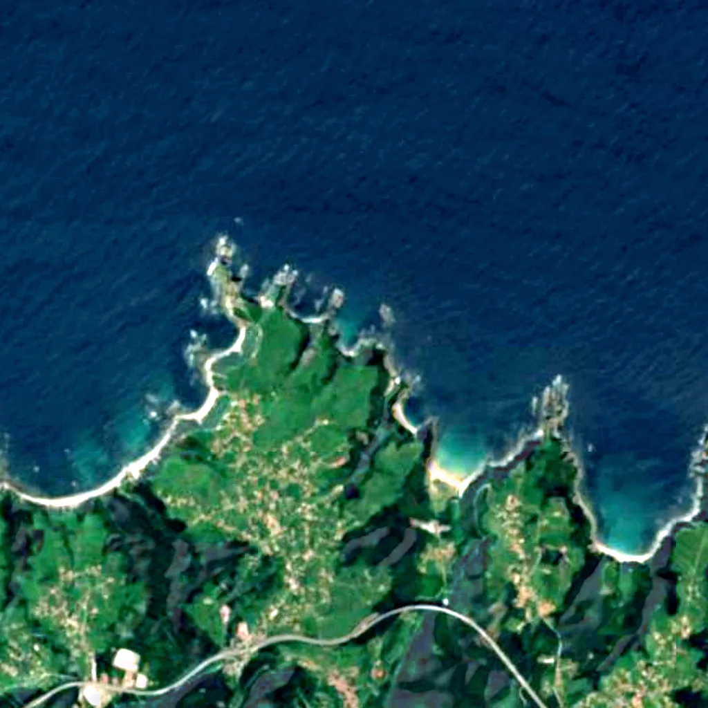 Sancidiello seen from above (Sentinel-2)