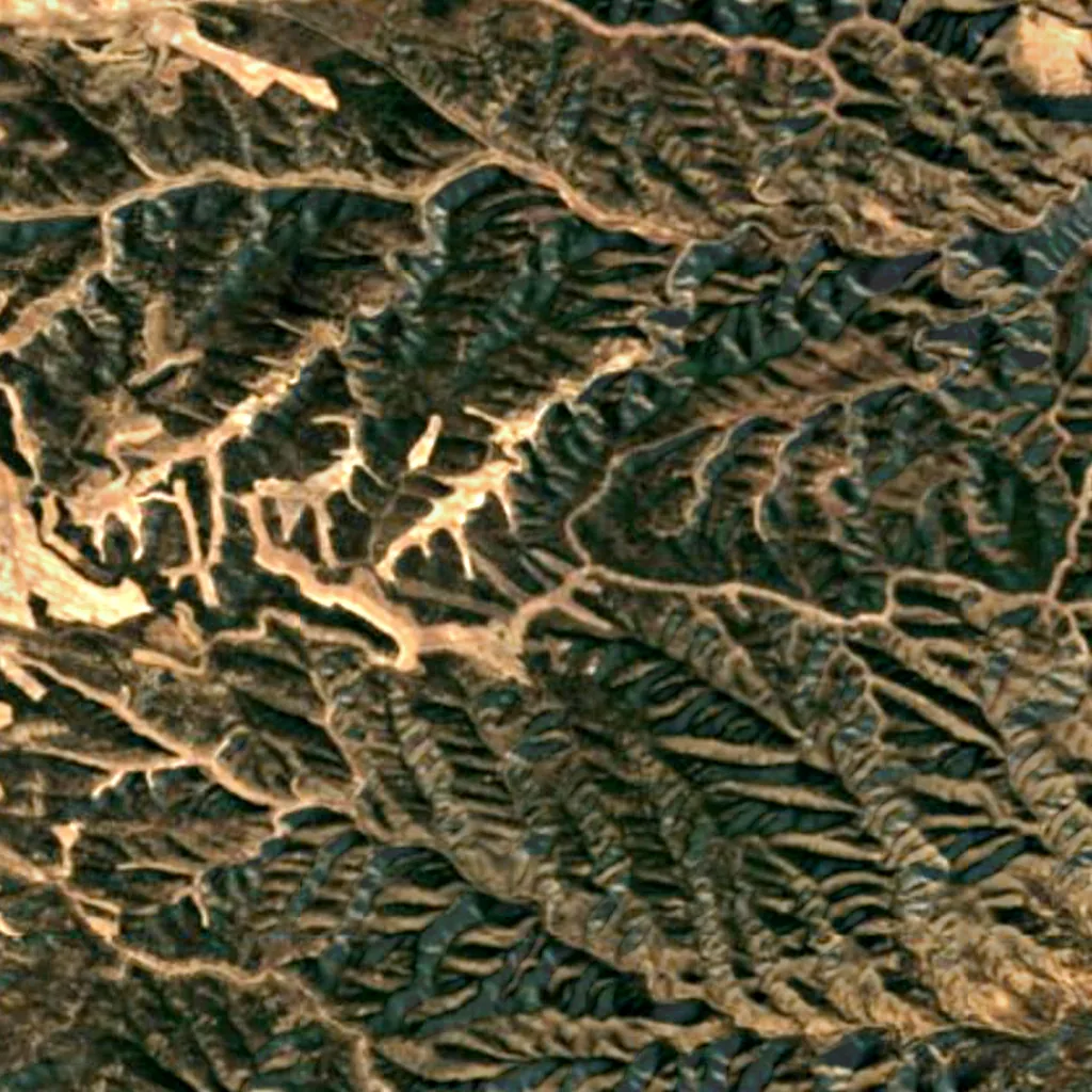 Serreta Negra seen from above (Sentinel-2)