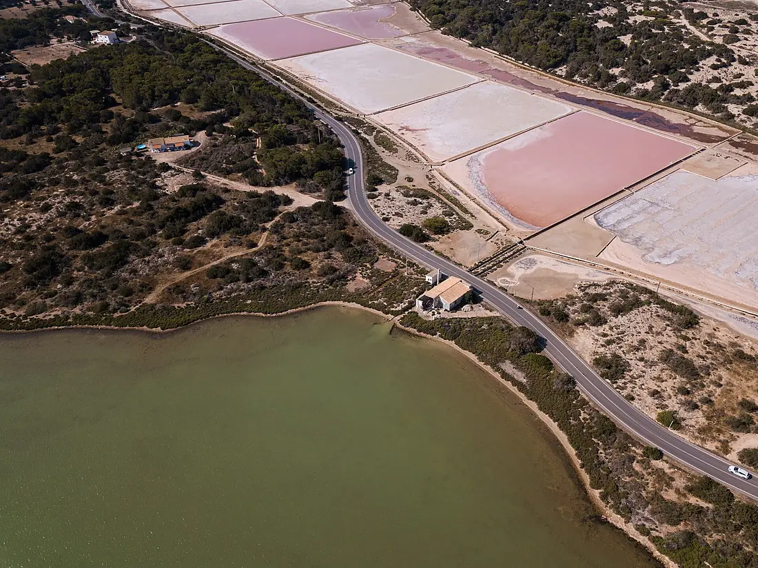Casa de sa Maquina, salinas de Formentera
