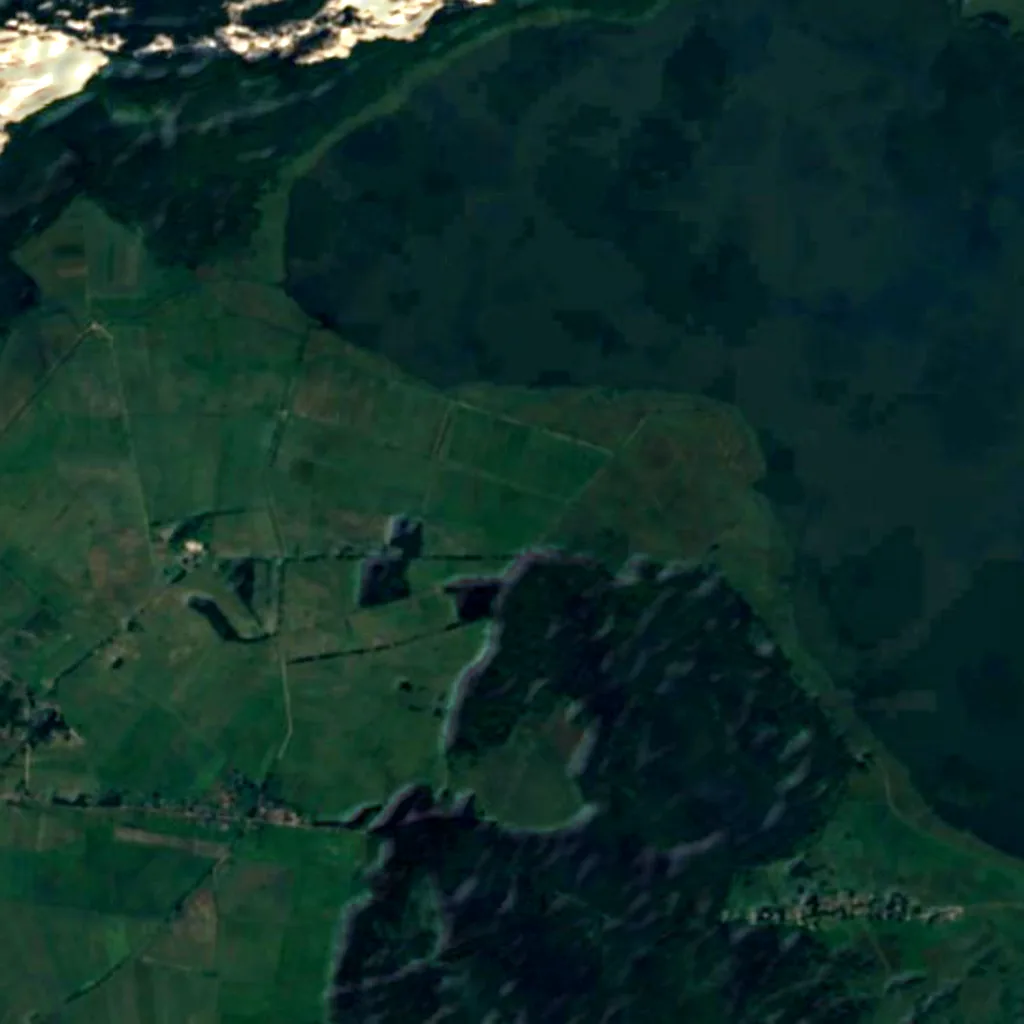 Słowiński National Park seen from above (Sentinel-2)