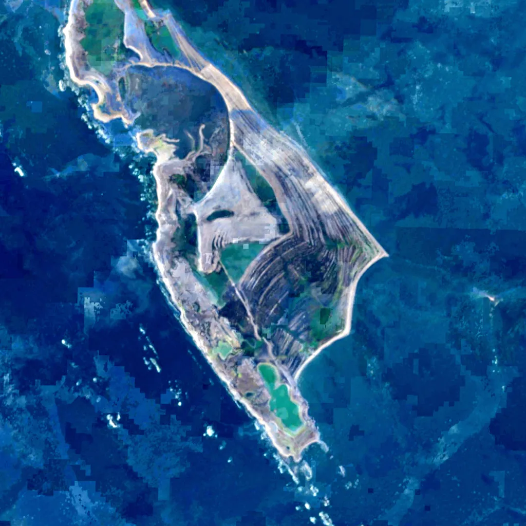 Sørkapp Bird Sanctuary seen from above (Sentinel-2)