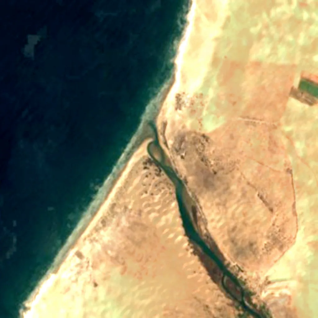Nationalpark Souss Massa von oben gesehen (Sentinel-2)