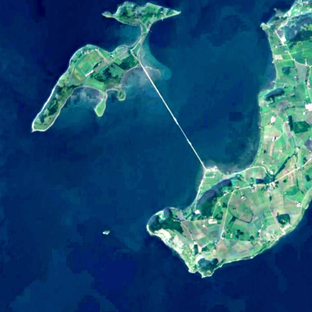 Svaet seen from above (Sentinel-2)