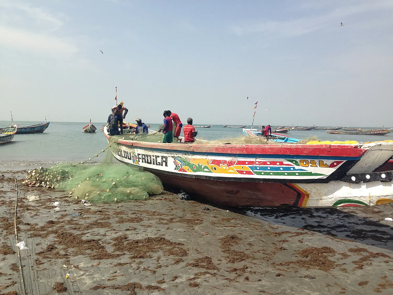Fishing boat, Tanji, The Gambia (15600641374)