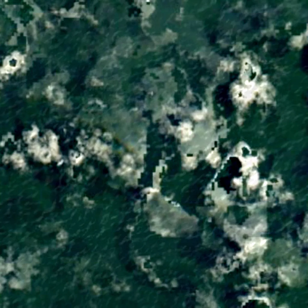 Tanjung Puting seen from above (Sentinel-2)