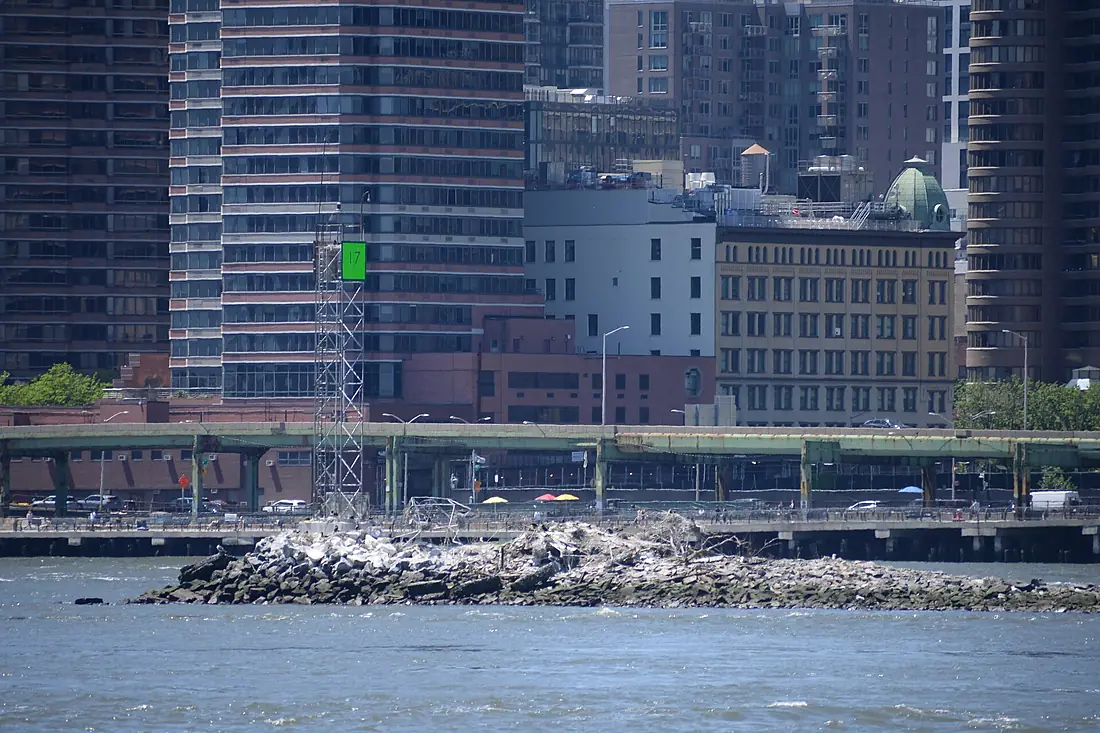 Belmont Island view
