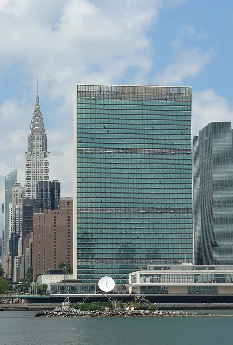 Chrysler and UN buildings