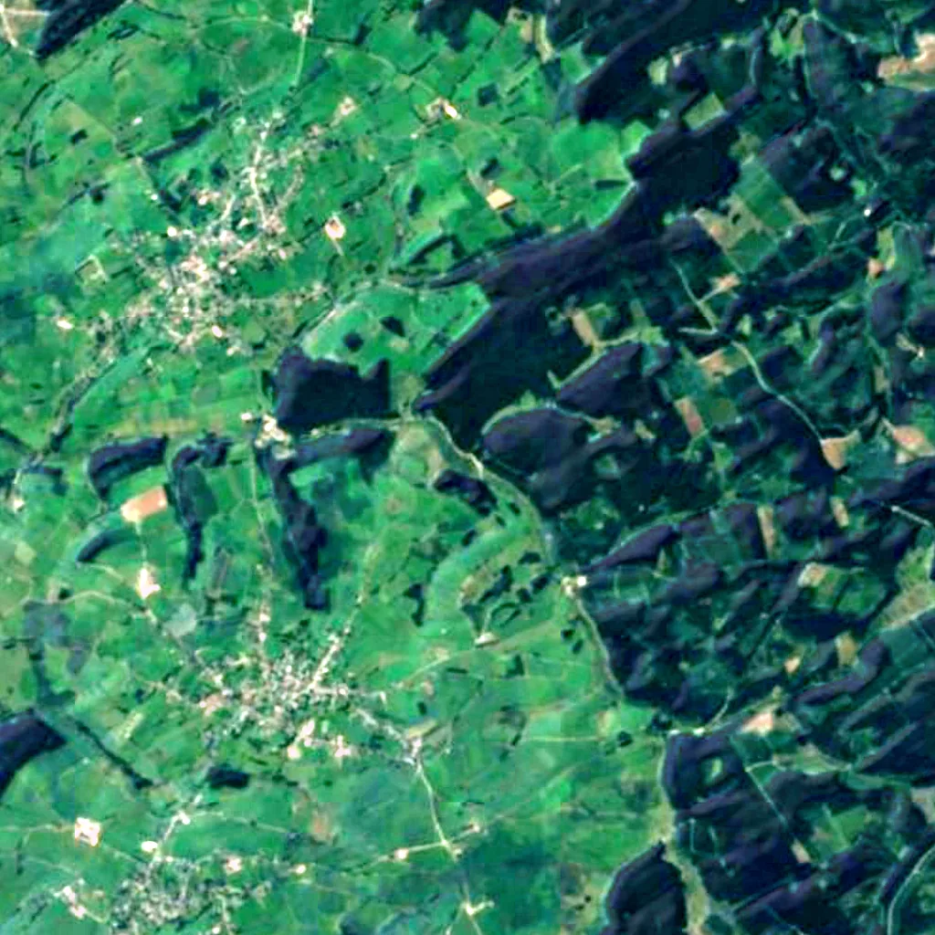Vallée de la Holzwarche seen from above (Sentinel-2)