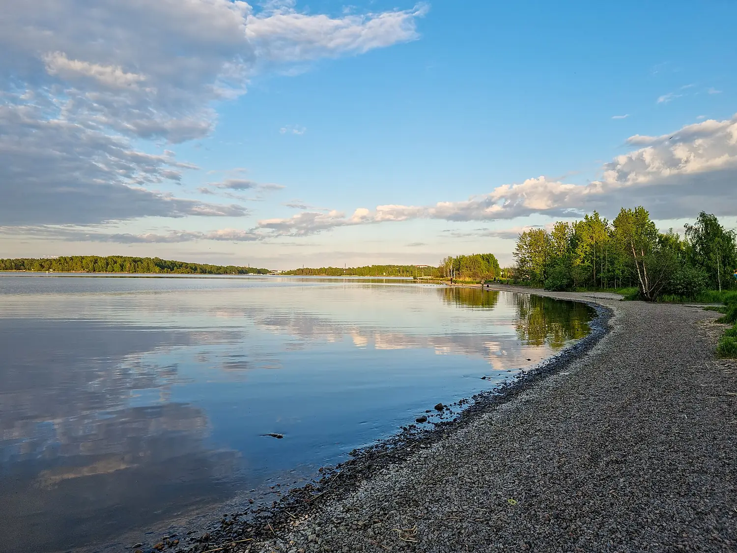 By Vanhankaupunginselkä bay in Hermanninranta, Helsinki, Finland, 2021 June - 02