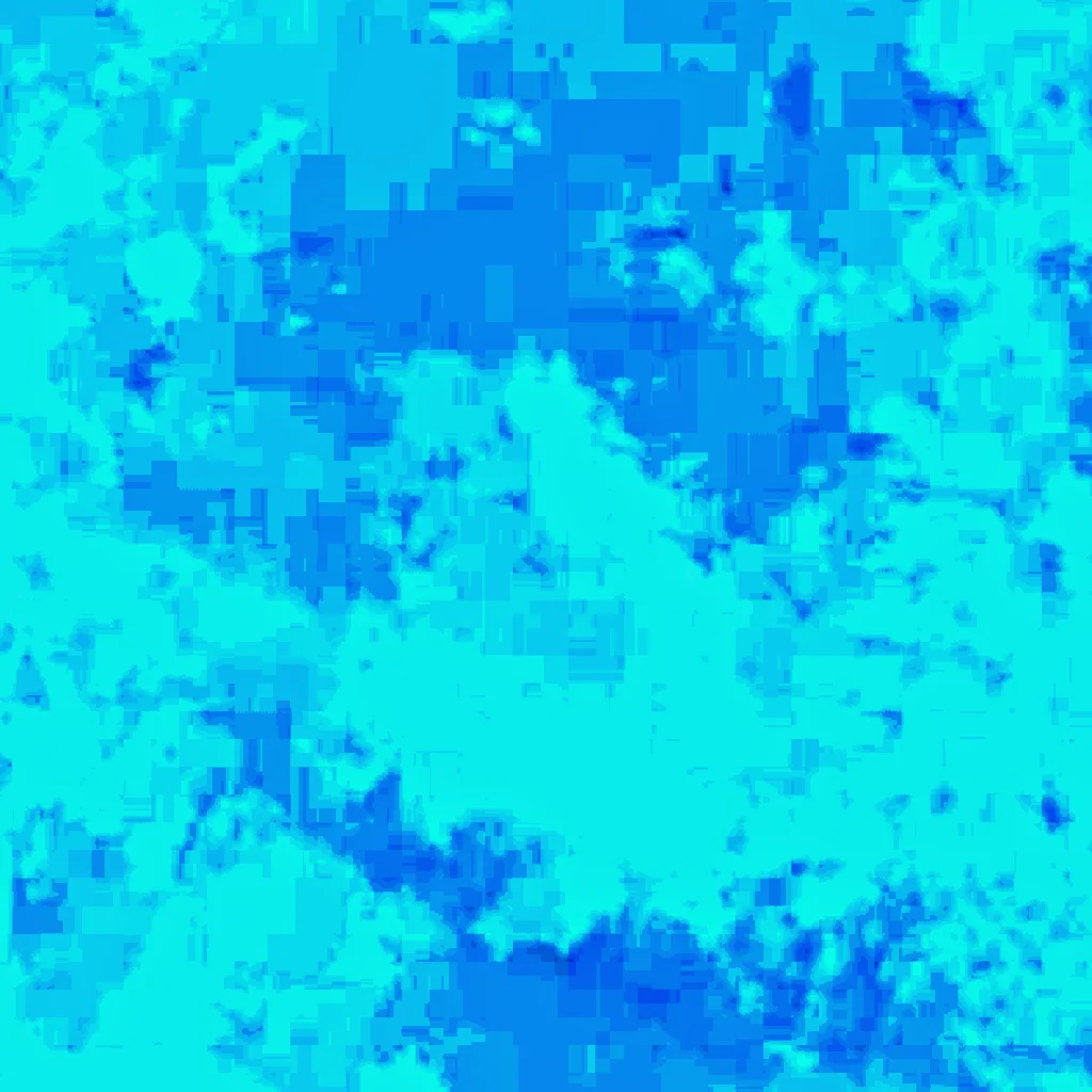 Virunga National Park seen from above (Sentinel-2)