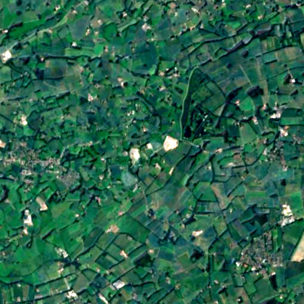 Vogelschutzgebiet 'Rietberger Emsnied. mit Steinhorster Becken' seen from above (Sentinel-2)