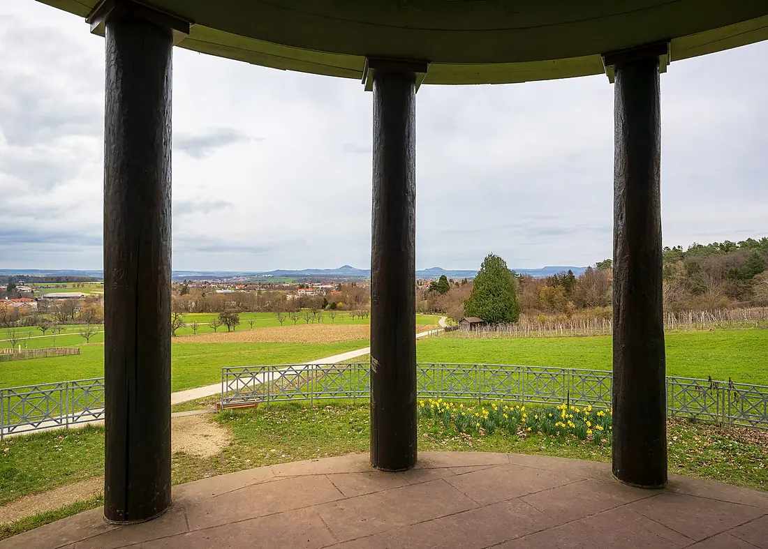 Bad Boll - Höhenweg - Belvedere - Blick nach NNO (1)