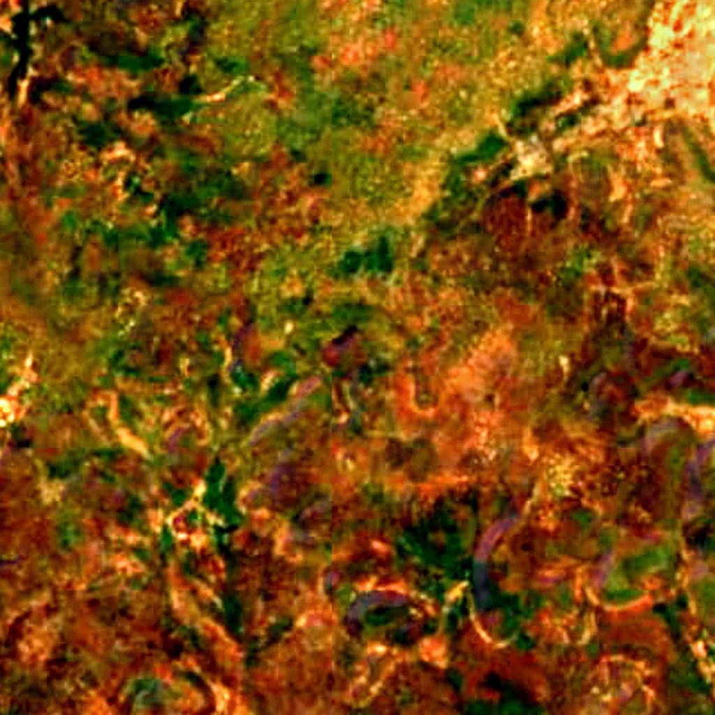 W National Park of Niger seen from above (Sentinel-2)