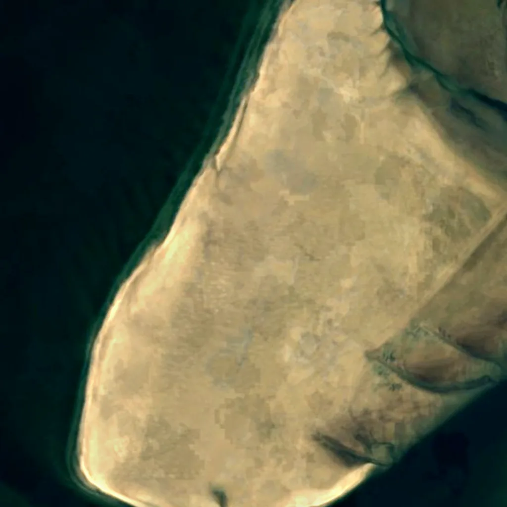 Wadden Sea National Park seen from above (Sentinel-2)