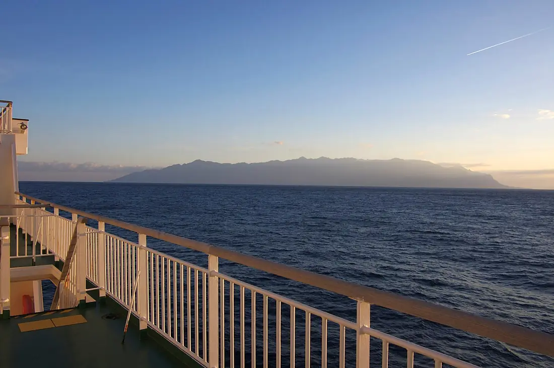 Yakushima from Ferry Amami 20121116